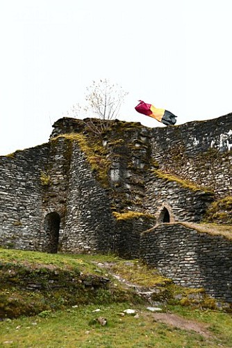 Ruinas del Castillo medieval de Herbeument