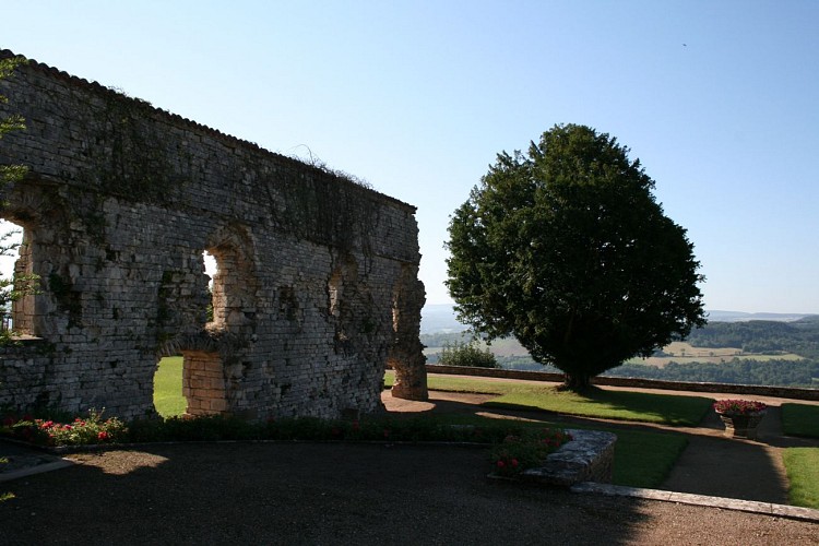 Terrasse de l'ancien château