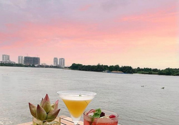 Croisière sur la rivière de Saïgon au coucher du soleil - Hô-Chi-Minh-Ville