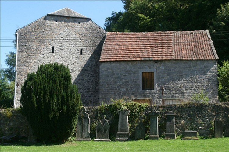 Romanesque church - Celles