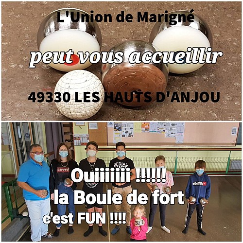 SOCIÉTÉ DE BOULE DE FORT L'UNION DE MARIGNÉ