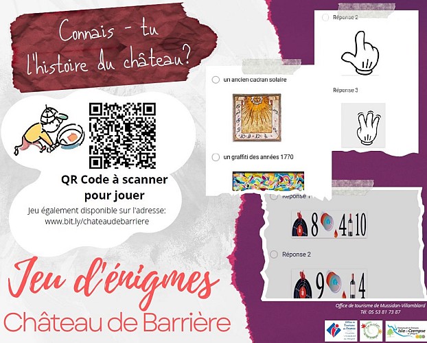 Affiche jeux chateau