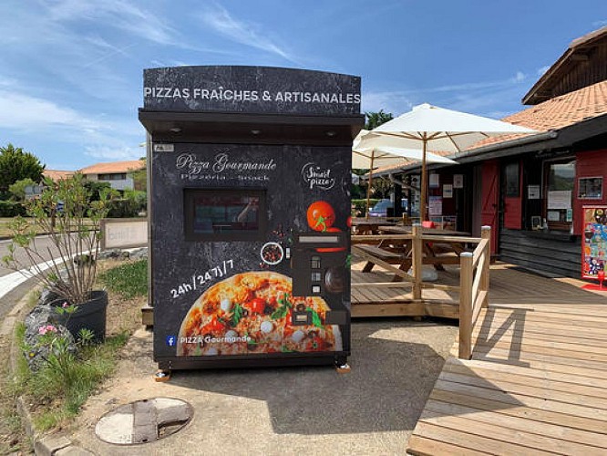 Distributeur de pizza-Pizza gourmande-Vieux Boucau-Landes atlantique Sud