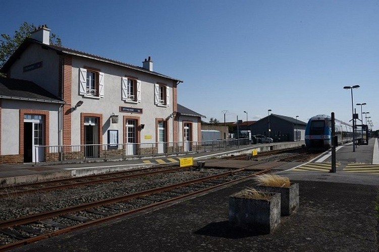 La gare de Sainte-Pazanne