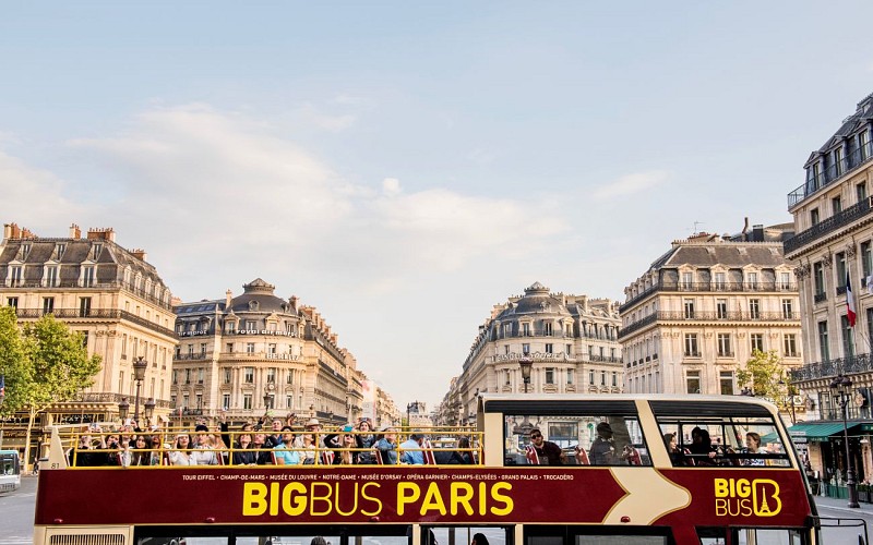 BigBus Paris: 1 or 2 Day Hop-On-Hop-Off Sightseeing Bus Tour