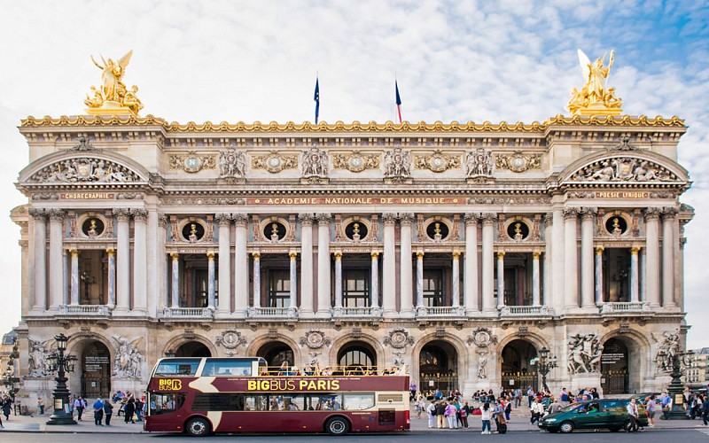 BigBus Paris: Hop-On-Hop-Off Tour + Orsay Museum Tickets