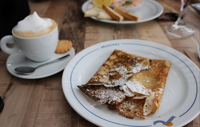 Crêpe - Café crème