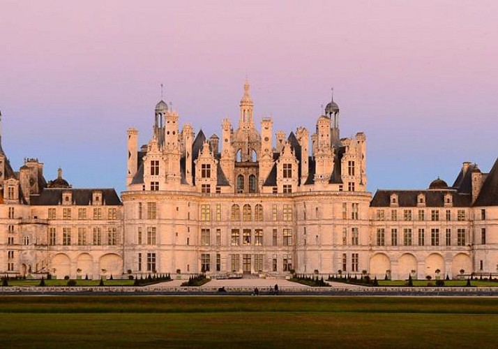 Billet coupe-file Château de Chambord et ses jardins à la française
