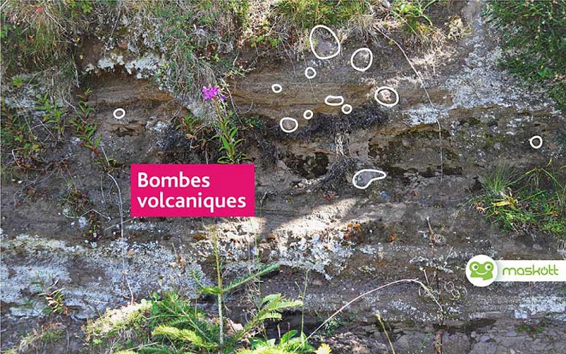 Un vestige de volcan