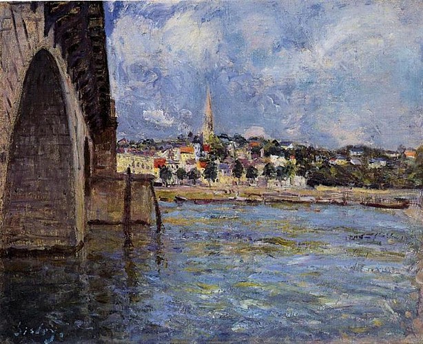 Le Pont de Saint Cloud 1877