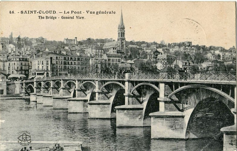 Le Pont de Saint Cloud 1877