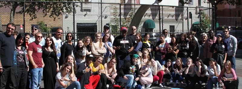 Die Besichtigung von Harlem zu Fuß & die Entdeckung der Hip Hop-Kultur