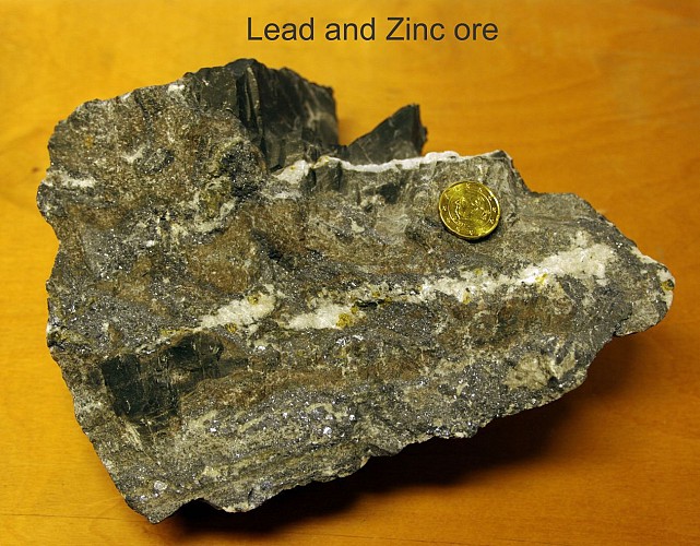 Lead-Zinc mine of La diguette