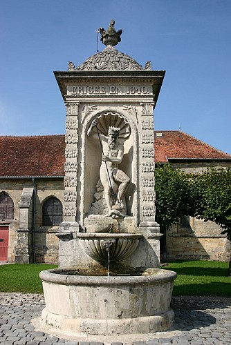 Andernay - Fontaine de Neptune