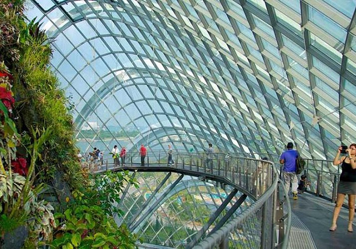 Gardens by the Bay ticket - Flower garden and Cloud dome - Singapore