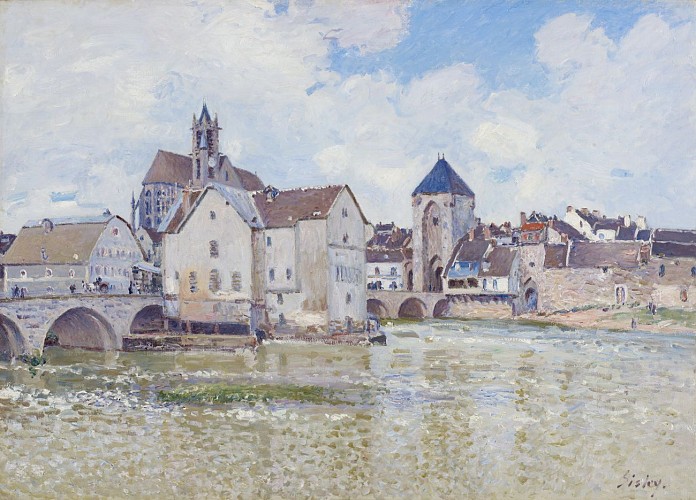 Le Pont de Moret - Alfred Sisley, 1893, Musée d'Orsay Paris
