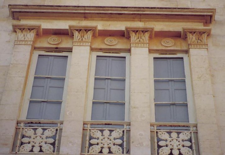 Détail de la façade principale