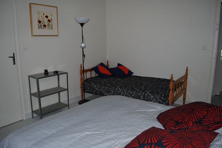 Chambre n°3 rouge 2