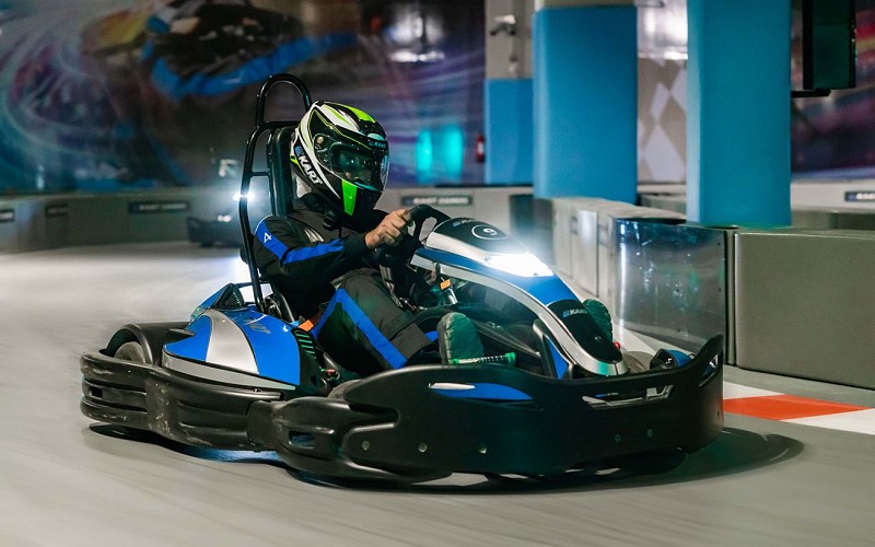 EKart Zabeel Karting Zone Dubai Mall