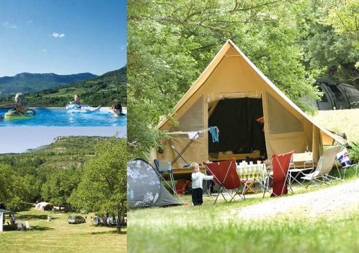 La Ferme de Clareau Lodges et camping en Drôme provençale