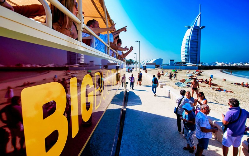 Big Bus Combo: Abu Dhabi & Dubai Hop-On-Hop-Off Tour