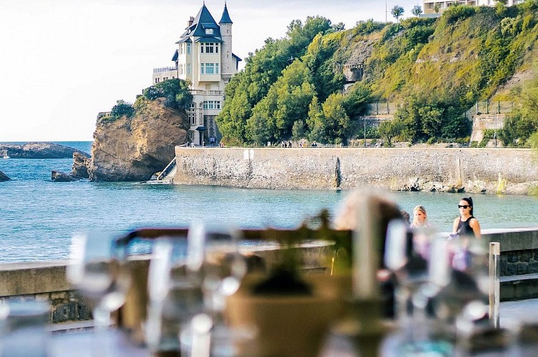 Le Carlos Biarritz vue du restaurant 1