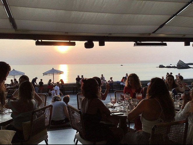 Le Carlos Biarritz Vue du restaurant 2