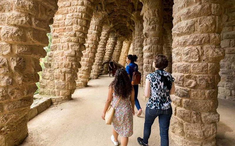Park Guell with bus transfer