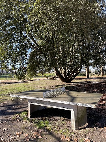 aire pique-nique parc voulgre mussidan ping-pong tourisme vallee isle 2025