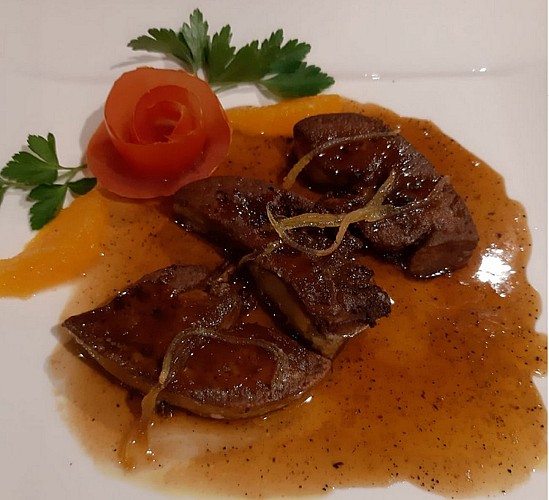 Restaurant La Table d'Eric - Pau - foie gras roti