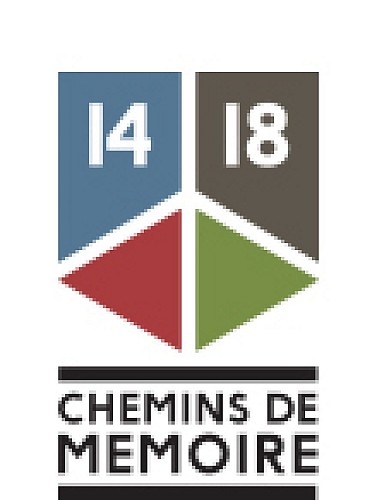 Panneau d'information Chemins de Mémoire, guerre 14-18