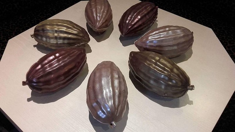 Feves en chocolat Emmanuel Portal