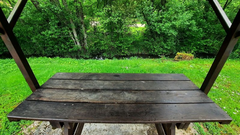 aire pique nique saint martin des combes riviere tourisme vallee isle