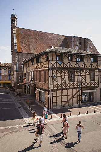 Châtillon-sur-Chalaronne, the medieval town