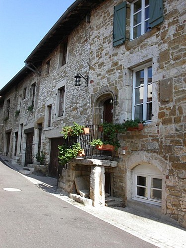 Treffort, medieval hilltop village