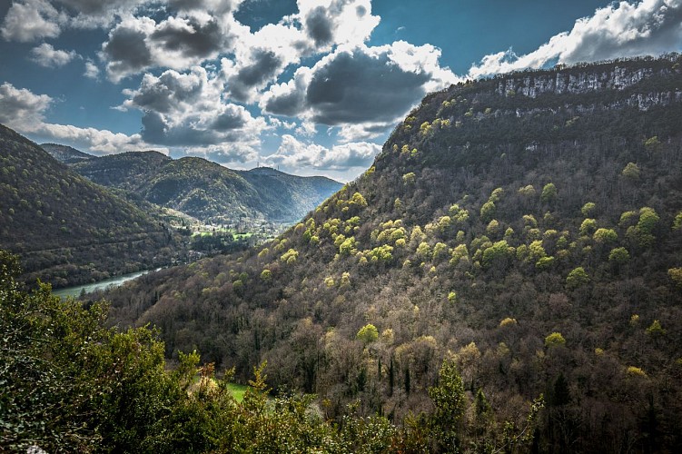 Grotte et reculée de Corveissiat, ENS de l'Ain