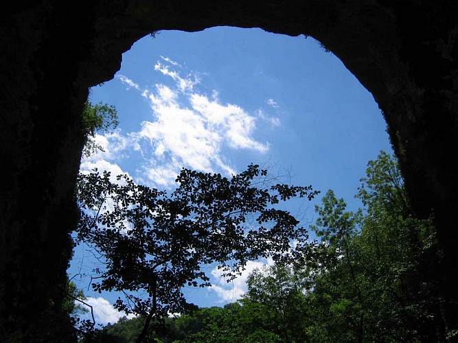 Grotte et reculée de Corveissiat, ENS de l'Ain
