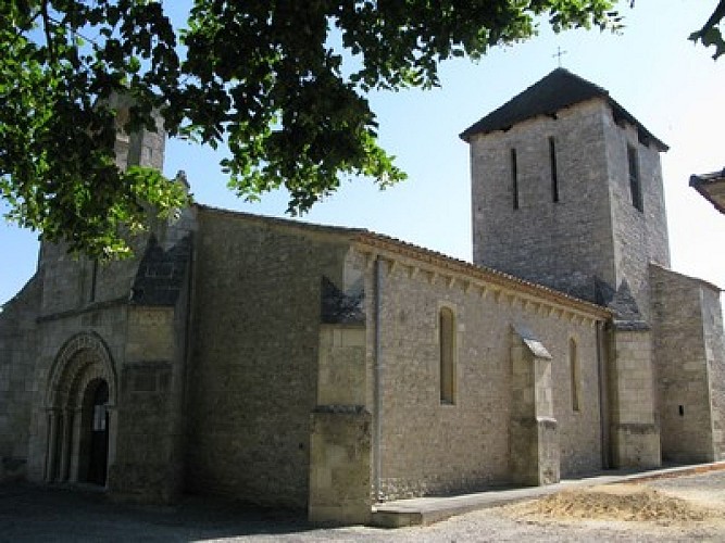 L'église de Générac