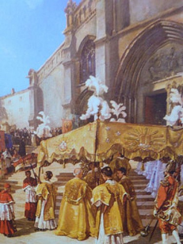 Front of the St Jérôme Cathedral