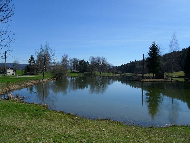 Le lac de Lalleyriat 
