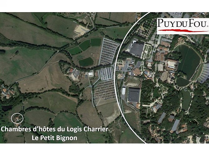LOGIS CHARRIER LE PETIT BIGNON - CHAMBRE LES VERSAINES