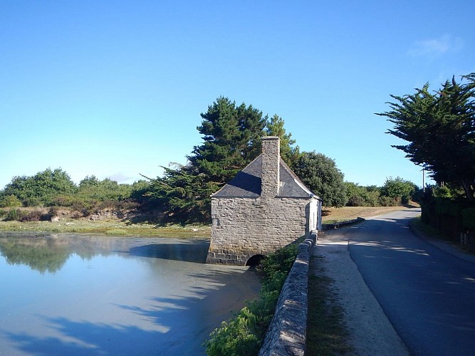 Le Hézo Ancien Moulin à marée -propriété privée