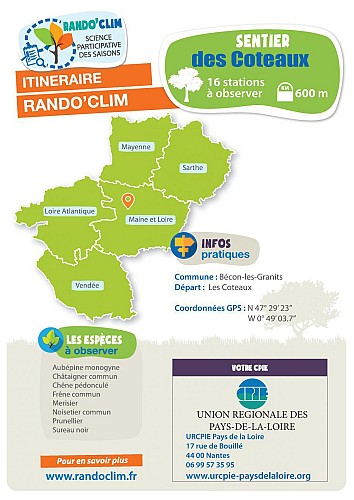 Panneau d'information et de départ