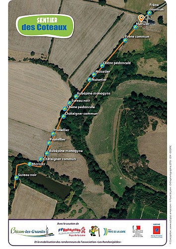 Panneau d'information et de départ