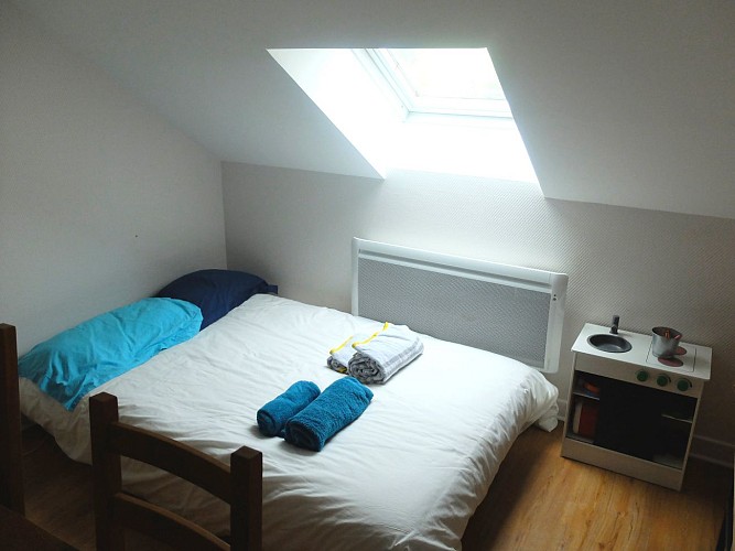 Canapé lit de la pièce commune