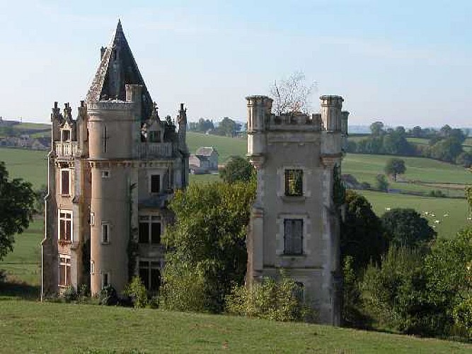 Ruines du château de Charency