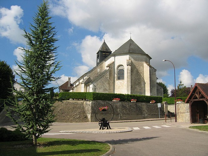 Eglise Saint Sébastien de Crésantignes