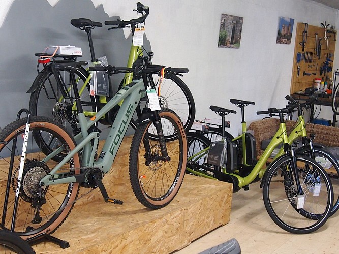 Stations Bee's Villereal_Location Vente Vélos électriques_Atelier tous vélos