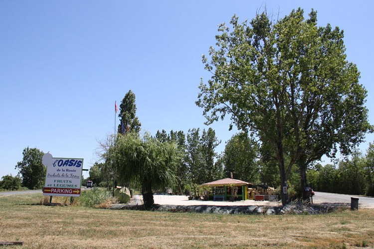 Étape France Passion - Aire de camping-car L'Oasis de la Rosée
