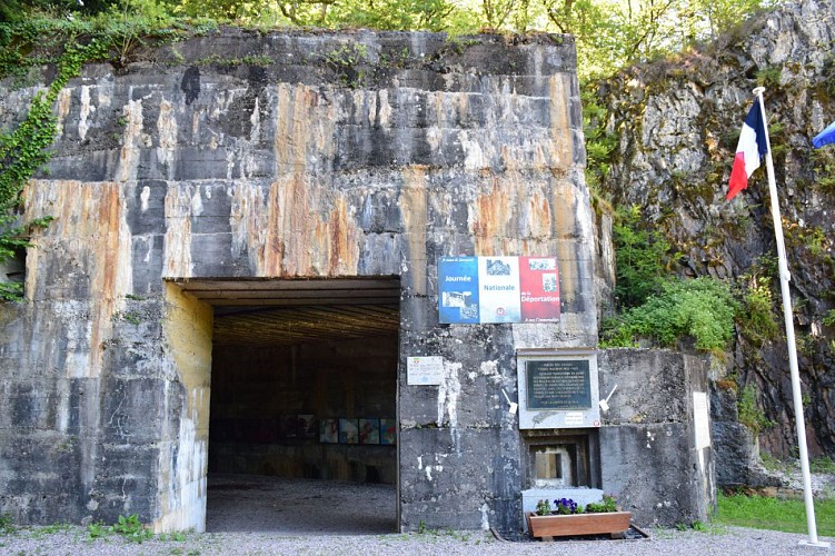 L'entrée du tunnel d'Urbès